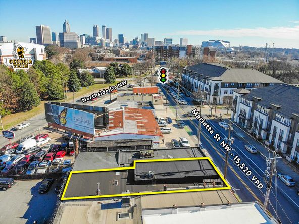 Live-Work Opportunity in Heart of West Midtown | ± 2,700 SF | Showroom/ Industrial/ Loft-Office: 903 Marietta St NW, Atlanta, GA 30318
